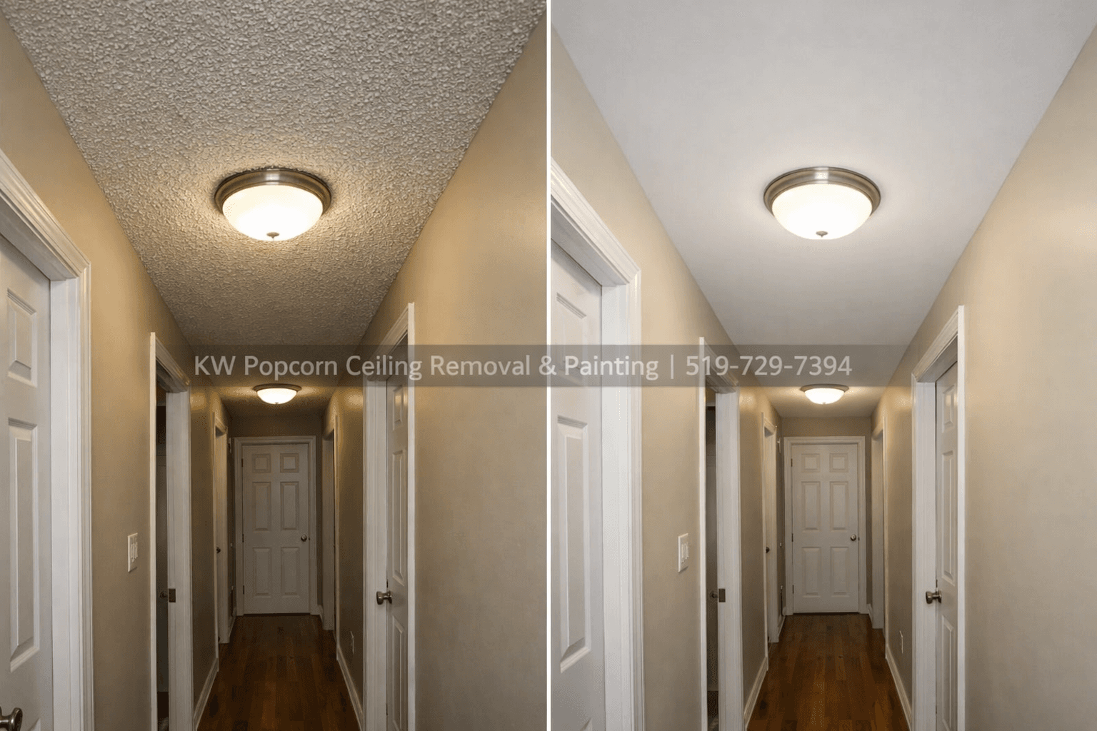 Before & After — Hallway